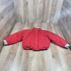 Woodward Men's Insulated Jacket 1980s Made In Korea Vintage Red Large